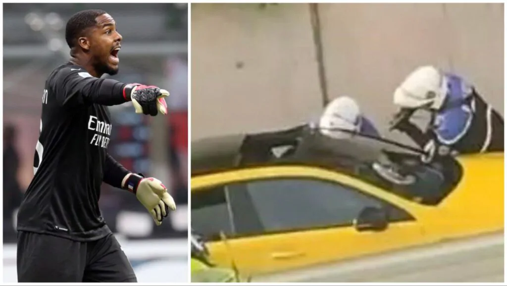 Mike Maignan ragazzo ucciso Nanterre