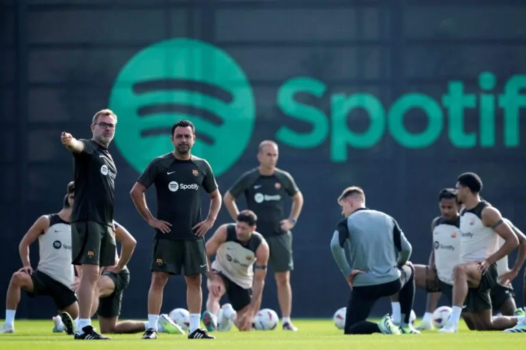 allenamento Barcellona