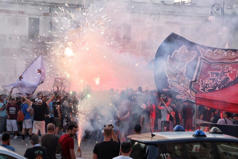manifestazione tifosi Reggina