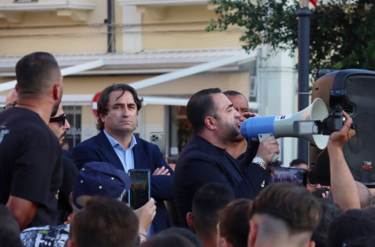 manifestazione tifosi Reggina
