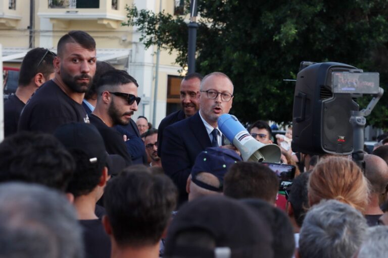 manifestazione tifosi Reggina