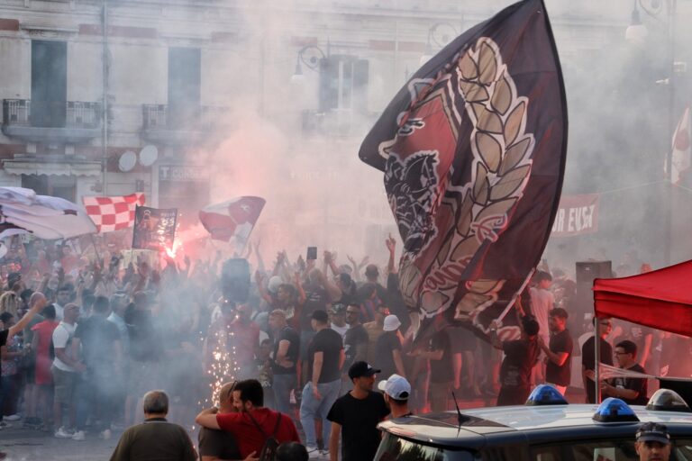 manifestazione tifosi Reggina