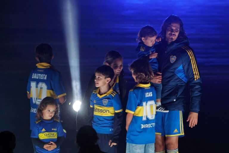 presentazione Cavani Boca Juniors
