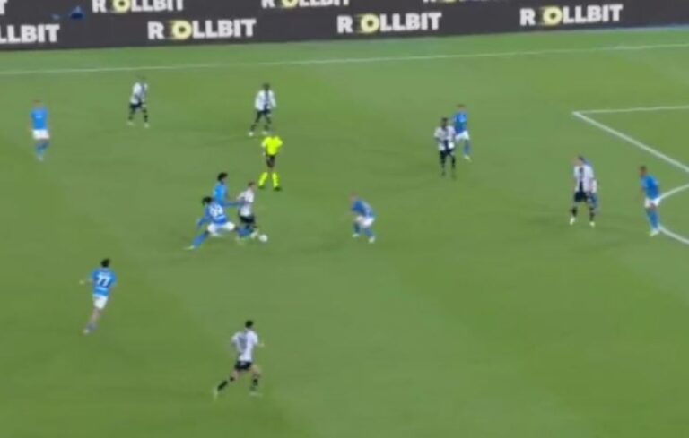 Samardzic gol Napoli Udinese