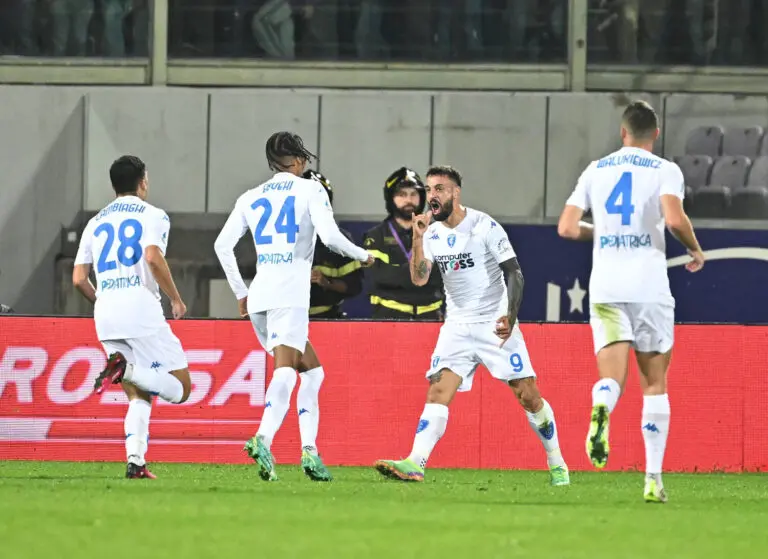 Empoli gol Caputo