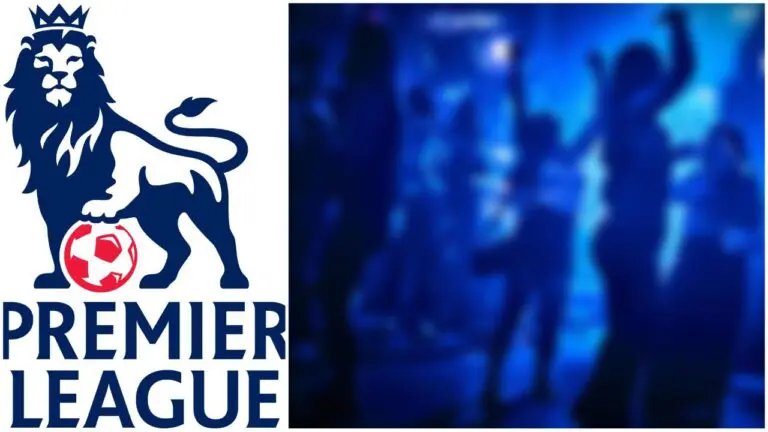Giocatore Premier League sex party modelle