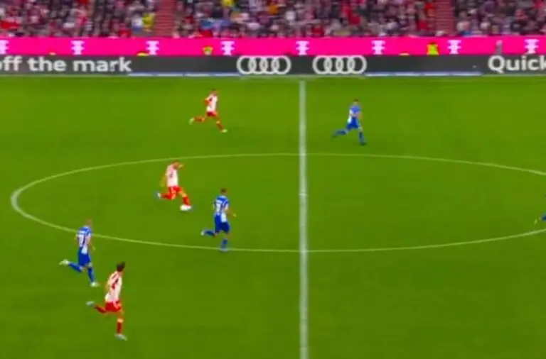 gol Kane centrocampo