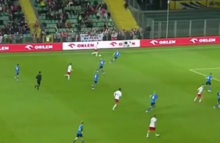 gol Zalewski Polonia Under 21