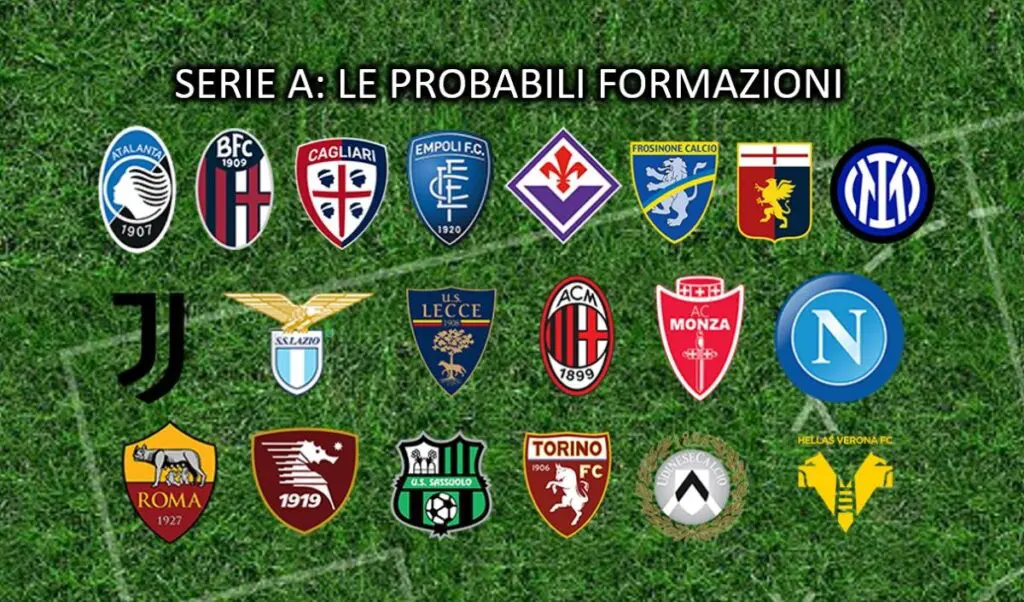 Probabili formazioni Serie A