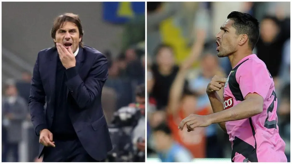 Antonio Conte e Marco Borriello