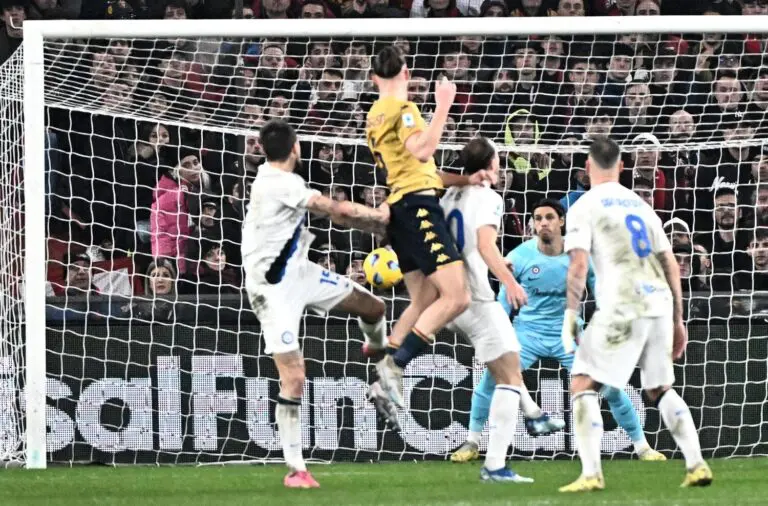 Dragusin gol Genoa-Inter