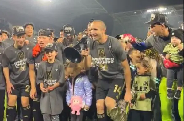 Giorgio Chiellini festa MLS