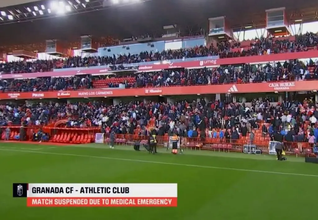Granada Bilbao morto tifoso