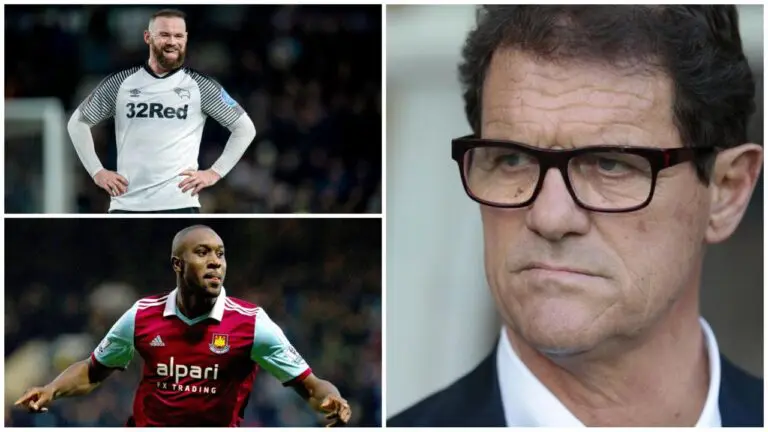 Rooney, Cole, Capello scherzo viagra Drink