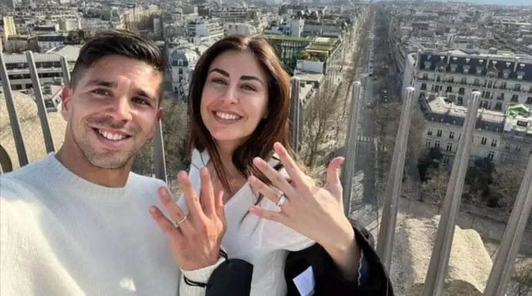 Giovanni Simeone e Giulia Coppini