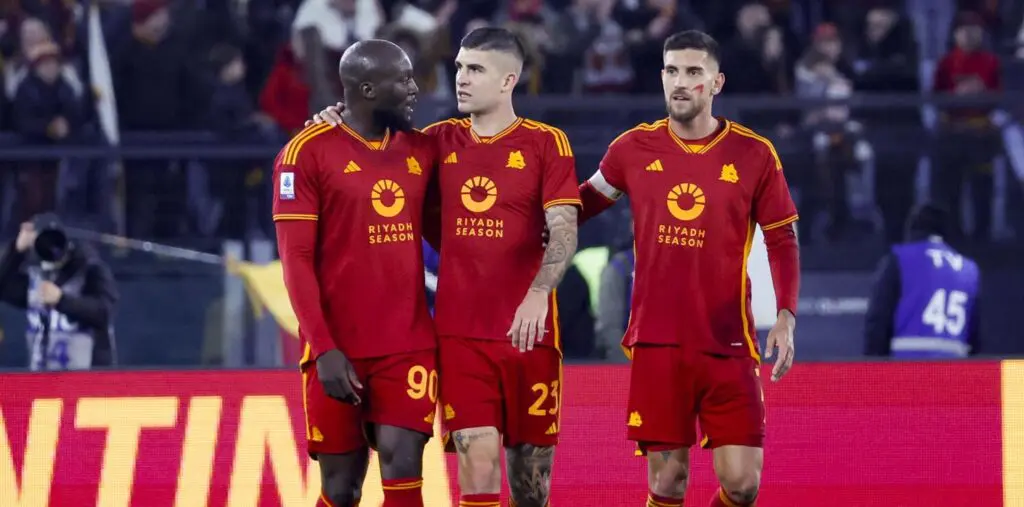 Roma Lukaku, Mancini e Pellegrini