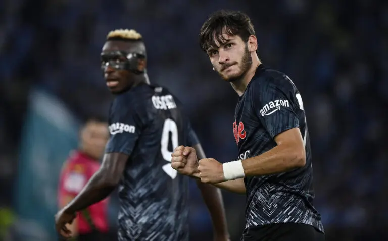 Victor Osimhen e Kvicha Kvaratskhelia