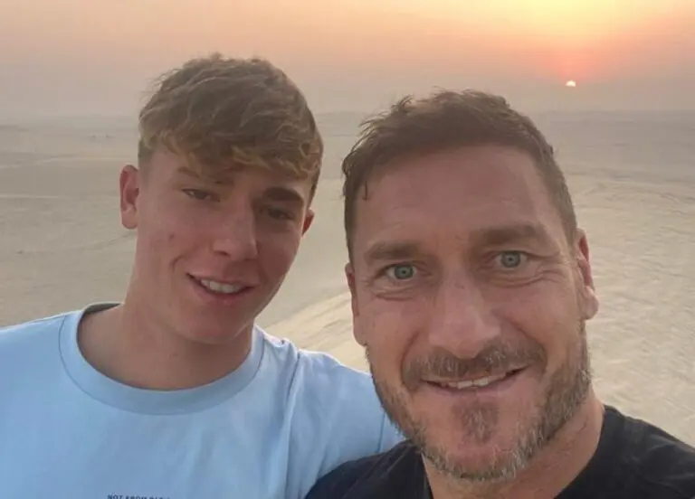 figlio Totti Cristian