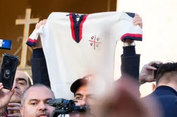 maglia scudetto Cagliari