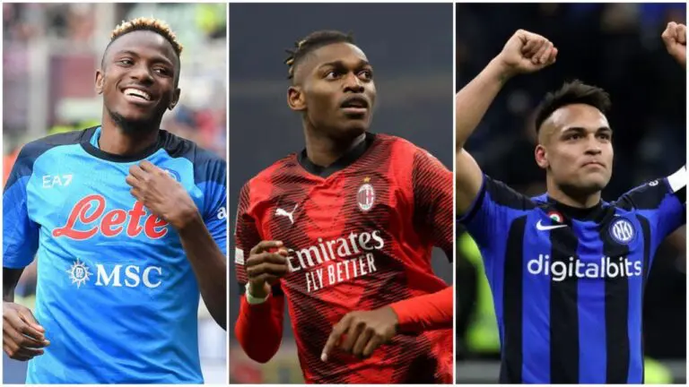 Osimhen, Leao, Lautaro