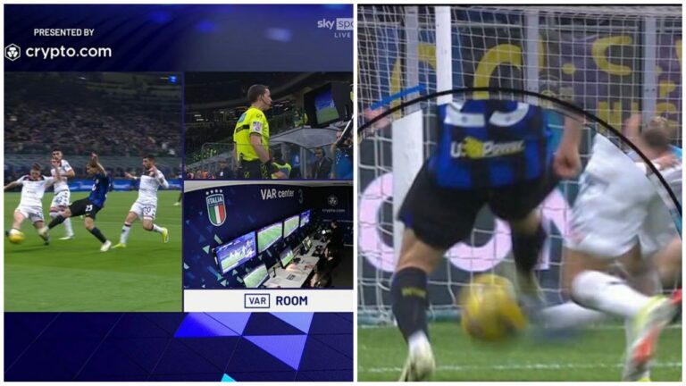 Rigore Inter-Genoa errore Var