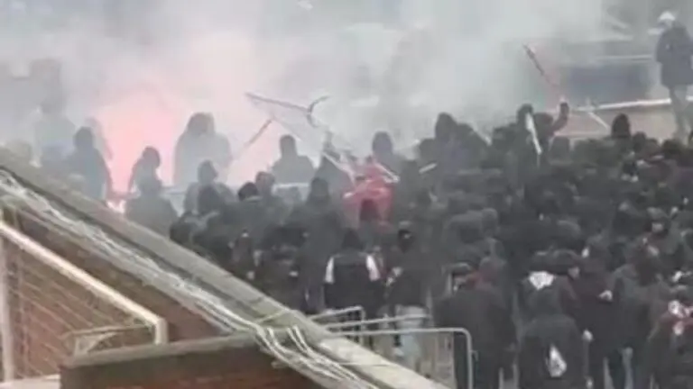 Scontri ultras Venezia-Bari