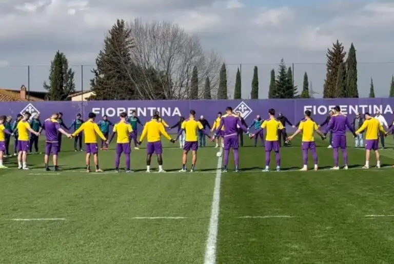 allenamento Fiorentina Joe Barone
