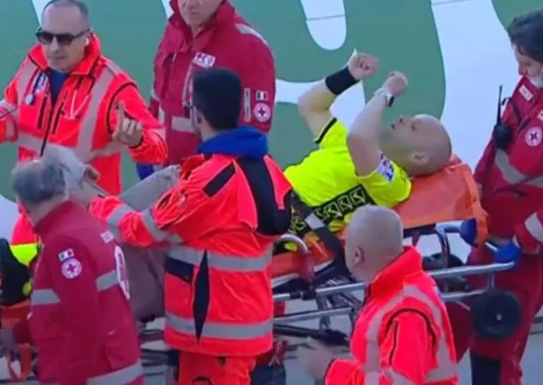infortunio assistente Cosenza Catanzaro