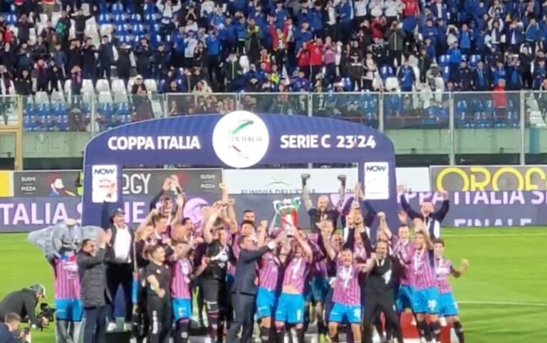 Catania vittoria Coppa Italia Serie C