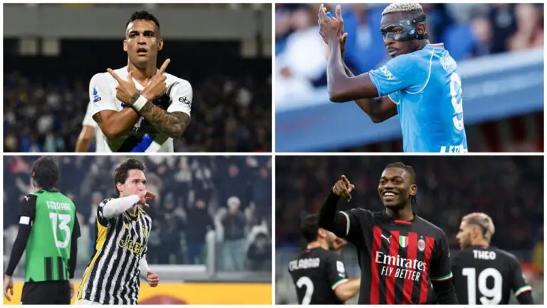 Lautaro Martinez, Osimhen, Chiesa, Leao