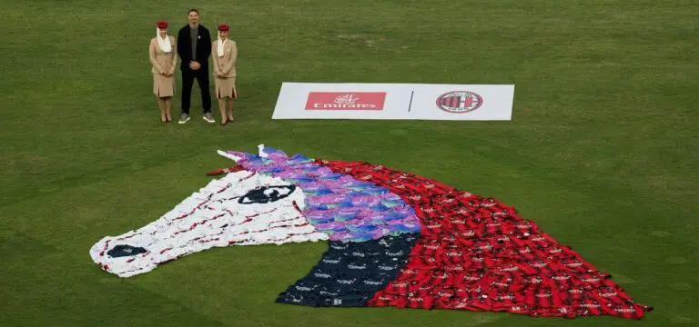 Milan installazione artistica Dubai World Cup