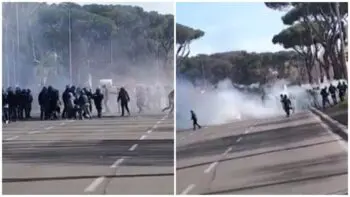 Scontri Roma-Lazio