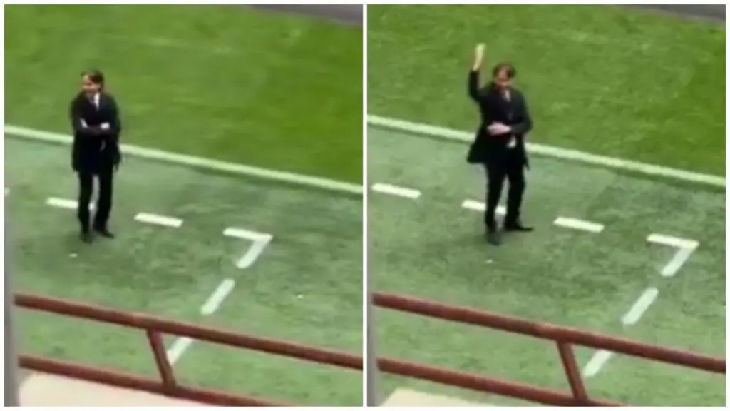 Simone Inzaghi salta con noi coro Inter