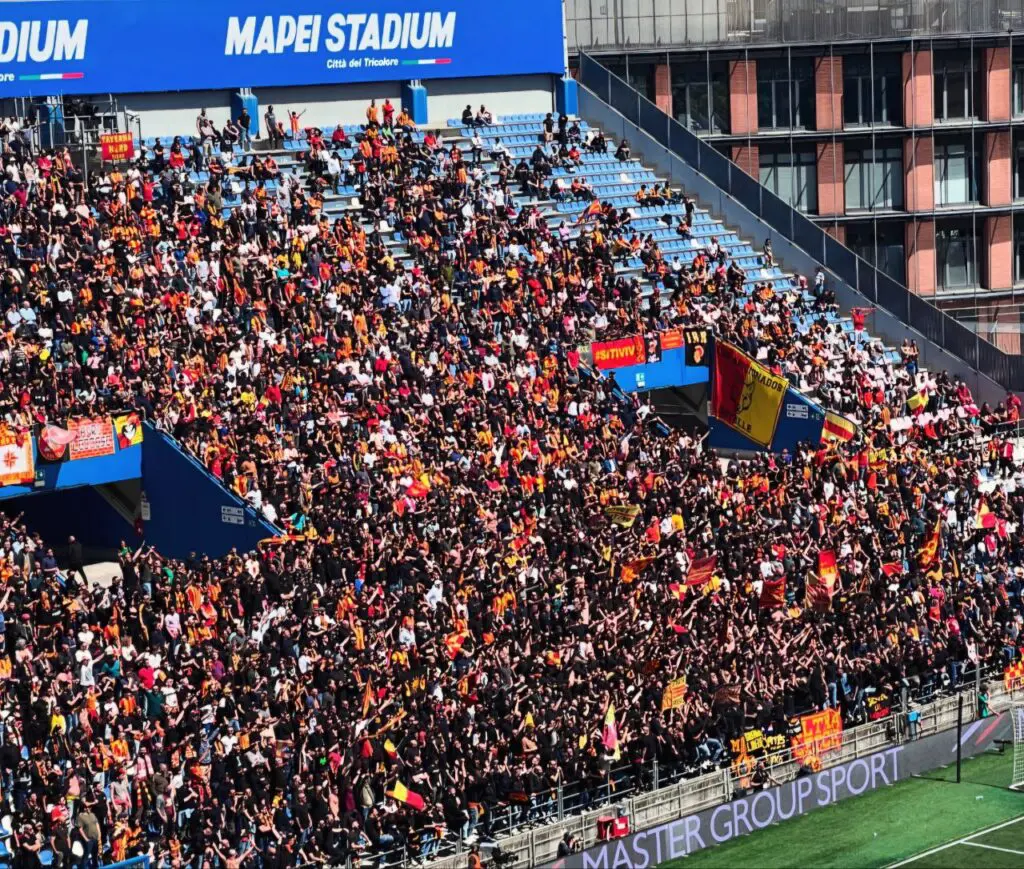 Tifosi Lecce a Sassuolo