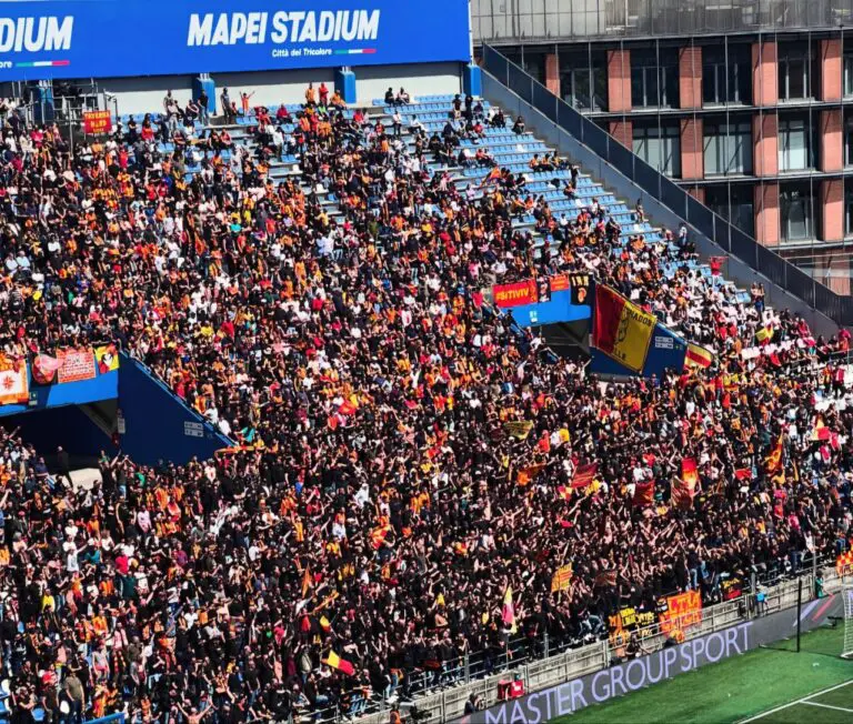 Tifosi Lecce a Sassuolo