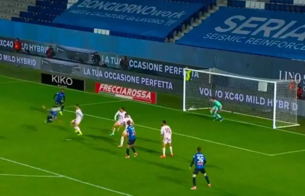 gol Scamacca Atalanta Fiorentina
