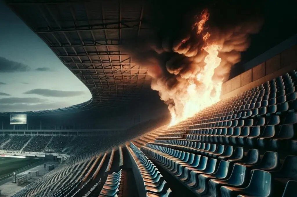incendio tribuna