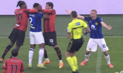 Inter Milan, botte da orbi! Due risse in campo: 3 espulsi in pochi minuti | VIDEO