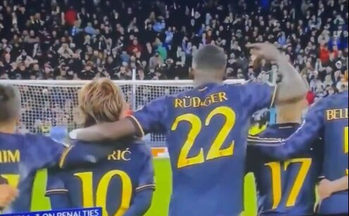 Così il Real Madrid ha vinto ai rigori: il gesto di Rugider | VIDEO