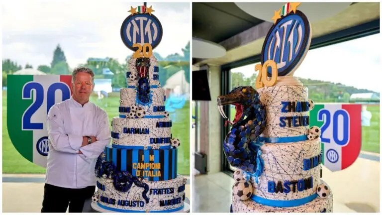 Inter torta Scudetto Ernst Knam