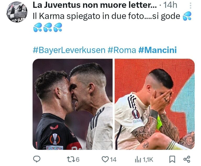 Lerkusen-Roma meme