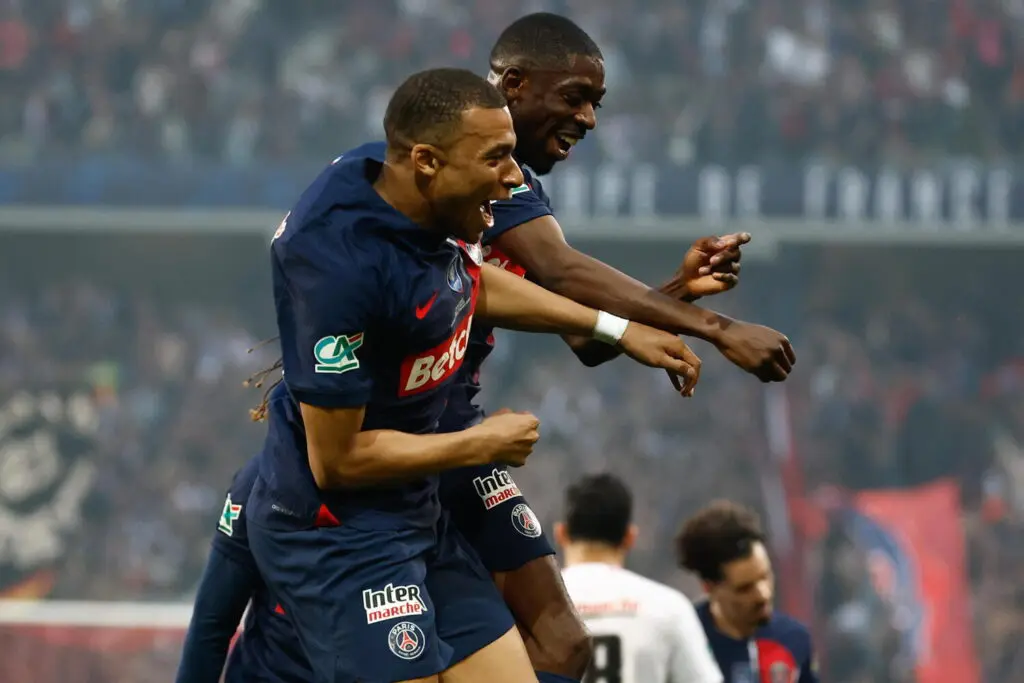 PSG Dembele Mbappè