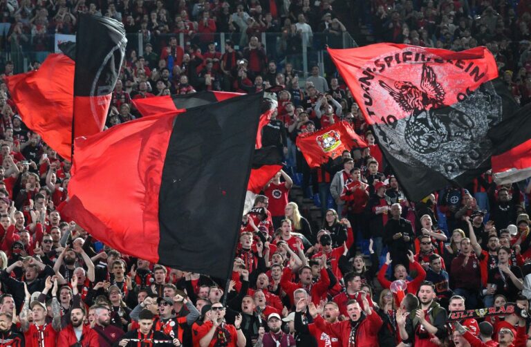 coreografie Roma Leverkusen