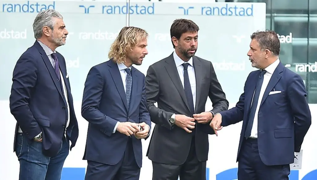 Arrivabene Nedved Agnelli Cherubini
