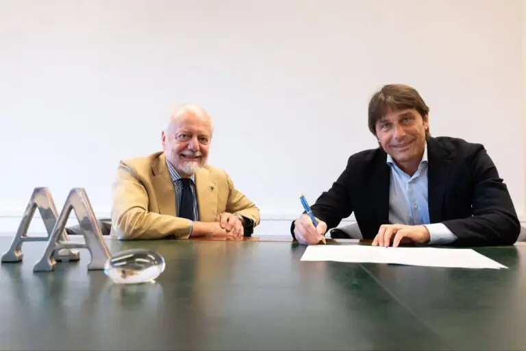 De Laurentiis e Antonio Conte