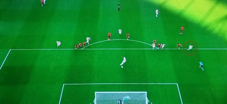 Spagna-Croazia gol annullato