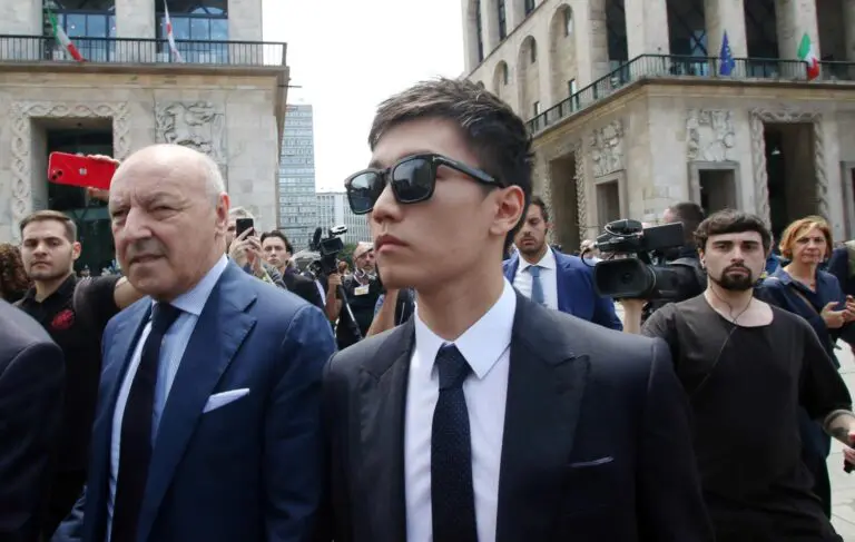 Steven Zhang e Beppe Marotta