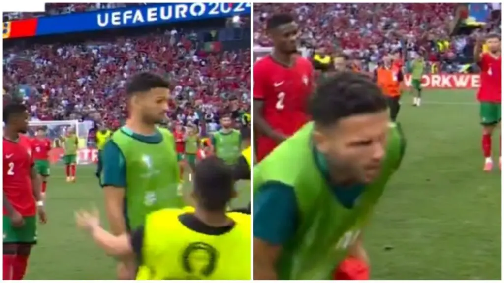 Turchia-Portogallo infortunio Goncalo Ramos