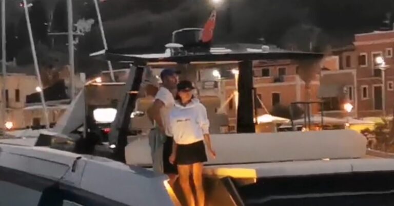 David Beckham Victoria Adams Isole Eolie