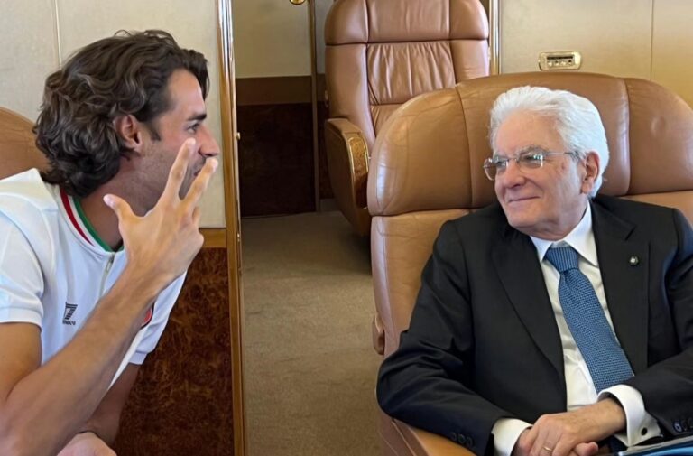 Tamberi Mattarella Olimpiadi Parigi